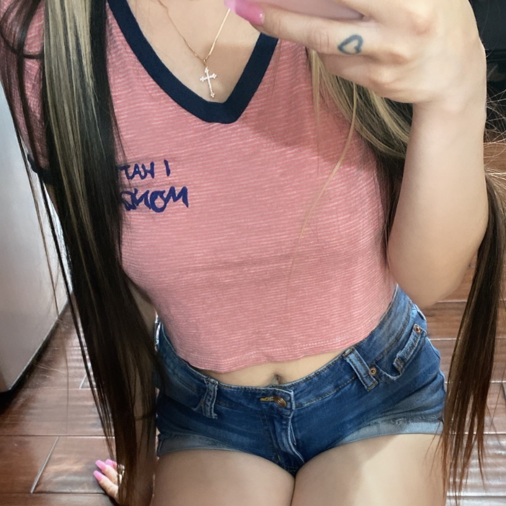 “i hate mondays” crop top